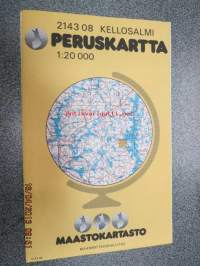 Kellosalmi 2143 08 Peruskartta 1:20 000