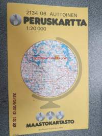 Auttoinen 2134 06 Peruskartta 1:20 000