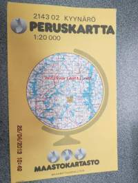 Kyynärö 2143 02 Peruskartta 1:20 000