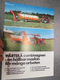 Wärtsilä kombivagnen -myyntiesite