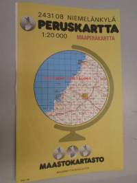 Niemelänkylä 2431 08 Peruskartta Maaperäkartta 1:20 000