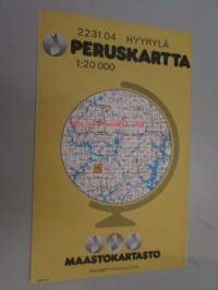 Hyyrylä 2231 04 Peruskartta 1:20 000