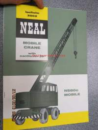 Neal NS80c mobiilinosturi -myyntiesite