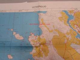 Leteensuo 2132 04 Peruskartta 1:20 000