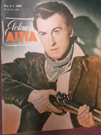 Elokuva-aitta 1949 nr 4 Takakannessa Ava Gardner
