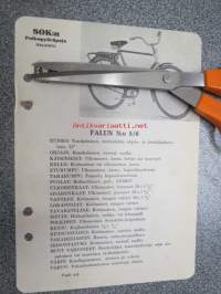 Falun nr 5/6 polkupyrä -esite