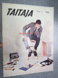 Taitaja 1960 nr 1 aiheita mm. : lennokki, dieselmoottorin rakenne
Mopot: alle 50 cc. Polkuauton rakennusohje
Avaruuden tutkimus 1960. Jäähyrrän