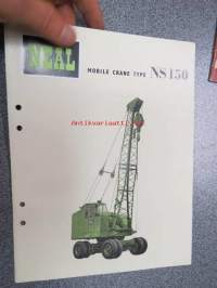 Neal NS 150 mobile crane -myyntiesite