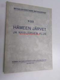 Matkailijayhdistyksen matkailuoppaat VIII Hämeen järvet ja Näsijärven alue