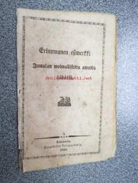 Erinomainen esimerkki Jumalan woimallisesta awusta hädässä (Turku 1856)