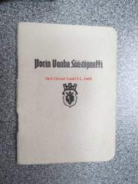 Porin Vanha Säästöpankki, säästökirja nr 40153, Irja Emilia Ylander