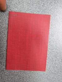 Helsingin Raitiotiepalveluskunnan Yhdistyksen jäsenkirja - Medlemsbok för Spårvägsmanna-Föreningen i Helsingfors -käyttämätön raitiotiemiesten yhdistyksen