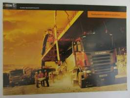 Scanian Maansiirtoautot - Raskaaseen rakennustyöhön