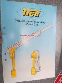 Tico 125 / 230 nosturi -myyntiesite ruotsiksi