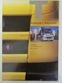 Scania T-ohjaamo - Erittäin käytännöllinen näyttävä sis. mm; Järkevyys, Ylivoimaista ajomukavuutta.
