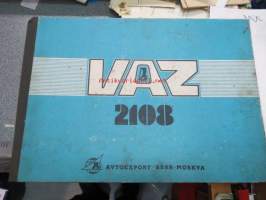 VAZ 2108 -kuvataulut ja rakenneselostukset