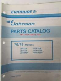 Johnson 70/75hp 1979 Parts book models 70973R, 70EL79R, 75943R, 75ELR79R, 759B42R, 75BER79R