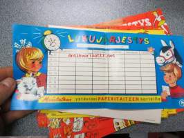 Paperitaide -lukujärjestys