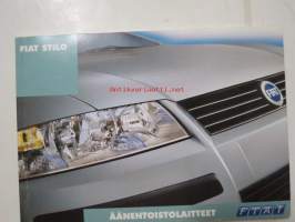 Fiat Stilo äänentoistolaitteet