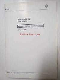 Korjausohjeiden Volkswagen Polo 1995>,ABS-jarrujen itsediagnoosi