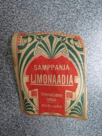 Virvoitusjuomatehdas Toiwo Weiss, Kuru, Samppanja-Limonaadia -etiketti