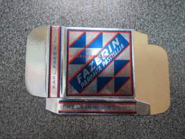 Fazer Parhaita pastilleja / Fazerin Pastiller -käyttämätön, tyhjä karamelliaski 1930-luvulta