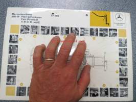 Mercedes-Benz LP 608 Schmierplan / Voitelukaavio