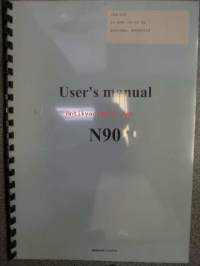 N90 gritter roro loading / unloading platform User´s manual -lastauslaitteen käyttöohje englanniksi