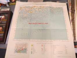 Jussarö, Suomen taloudellinen kartta 1947 Ekonomisk karta över Finland
1:100 000