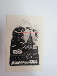 Ex Libris Latvijas PSR -kirjanomistajamerkki