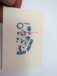 Ex Libris Harry Ahland -kirjanomistajamerkki