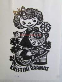 Ex Libris - Kristini -kirjanomistajamerkki