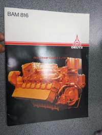 KHD Deutz BAM 816 Marine High-speed Diesel Engines -myyntiesite