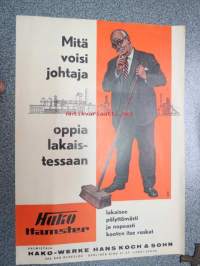 Hako Hamster itsekulkeva lakaisuimuri -myyntiesite