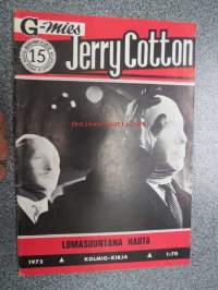 Jerry Cotton 1972 nr 15 Lomasuuntana hauta