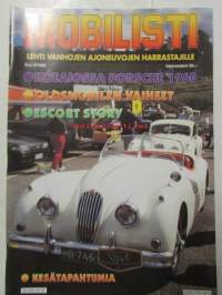 Mobilisti 1996 nr 4 -Lehti vanhojen autojen harrastajille, sisällysluettelo löytyy kuvista.