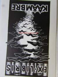Ex Libris Käämbre -kirjanomistamerkki