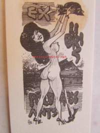 Ex Libris ? -kirjanomistamerkki