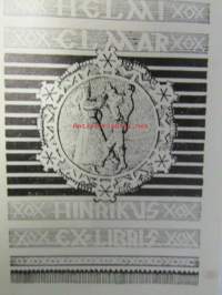 Ex Libris Helmi EL Mar Hinrikvs -kirjanomistamerkki