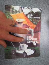 Olympic ruohonleikkuri -myyntiesite