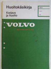 Volvo Huoltokäsikirja Osa 5 Jarrut 343  -Korjaus ja huolto