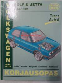 Volkswagen Golf & Jetta 1984-1992, Hoito, huolto, korjaus, rakenmne, toiminta -Korjausopas