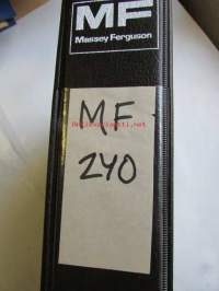 Massey-Ferguson MF 240 Combine -leikkuupuimurin varaosaluettelo.