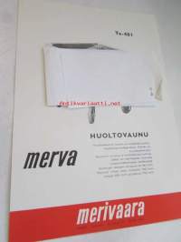 Merivaara huoltovaunu Te-401 esite