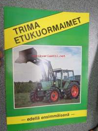 Trima etukuormaimet - edellä ensimmäisenä -myyntiesite TRIMA  1620i JA 1820i ( 8-sivuinen esite, A)