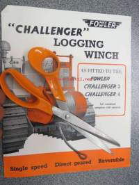 Fowler Challenger Logging Winch vinssikoneisto -myyntiesite