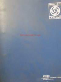 Jaquar Series 3 V.12 'E' Type, Repair Operation Manual, Katso tarkemmat mallit ja sisällysluettelo kuvista