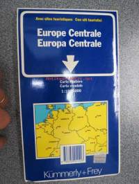 Mitteleuropa / Central Europe / Europa Centrale / Europe Centrale 1 1 000 000 -road map