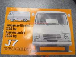Peugeot J7 -myyntiesite
