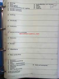 BMW Reparaturanleitung 2500 / 2800, Korjaamokirja, Katso kuvasta tarkemmat malli ja sisällystiedot.